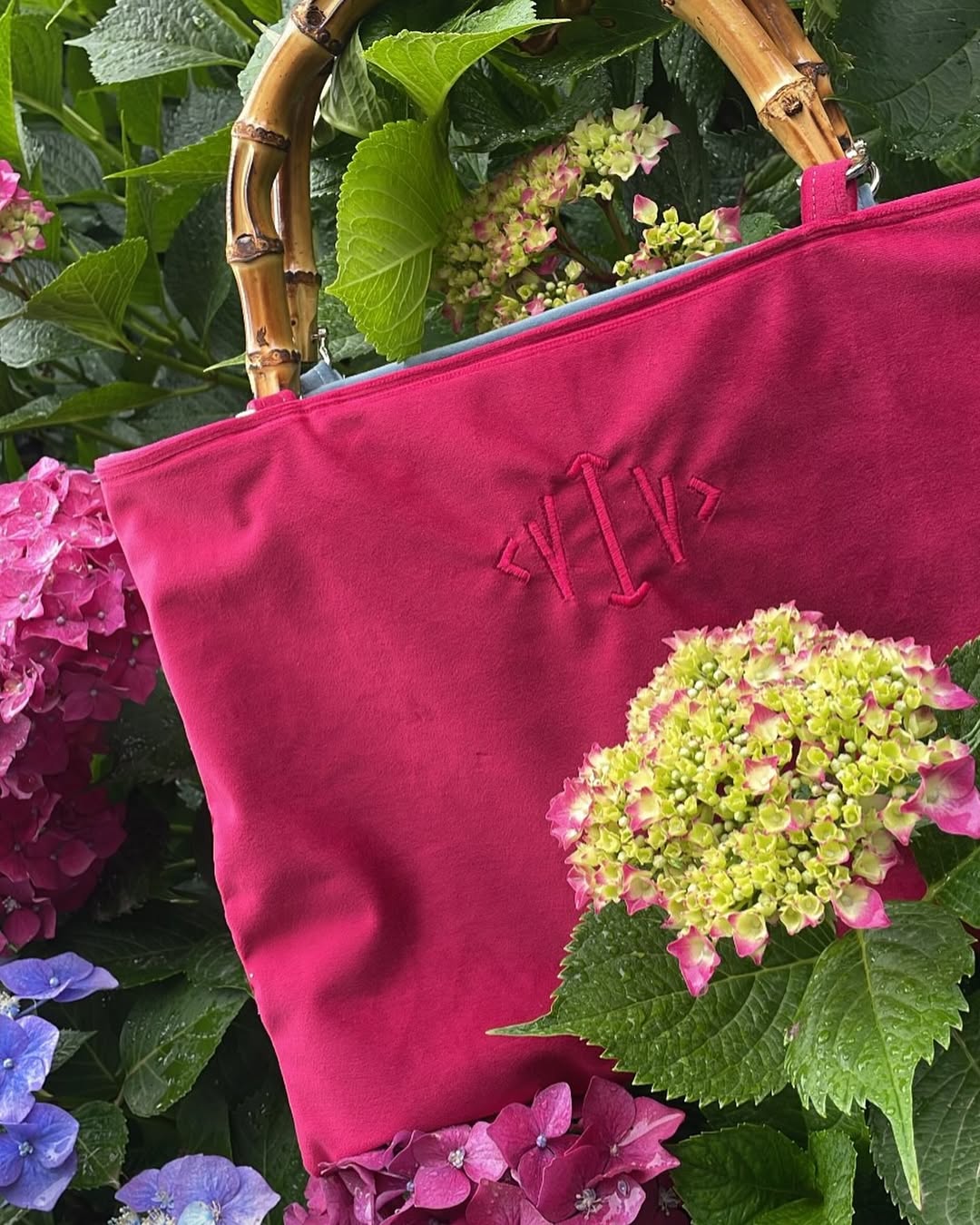Borsa con Manico in Bambù – Personalizzabile, realizzata a Mano