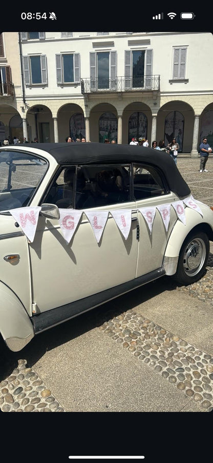 Banner (generale: Buon compleanno, Auguri, Viva gli sposi, Ti amo, Mi sposi?)